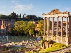 1 dia na vida dos romanos.  Caminhe por Roma.  O que ver em um dia.  “Capitólio” (veja a descrição acima)