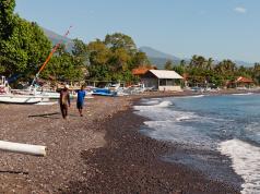 Amed - et paradis for snorkler, østkysten av Bali